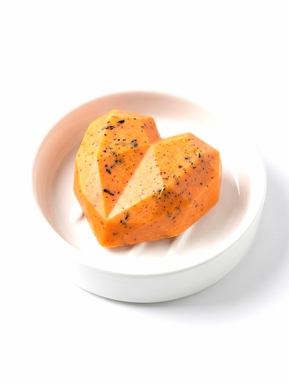 New VintageBitch Gifts - Amber Romance Organic Oatmeal Soap - Orange